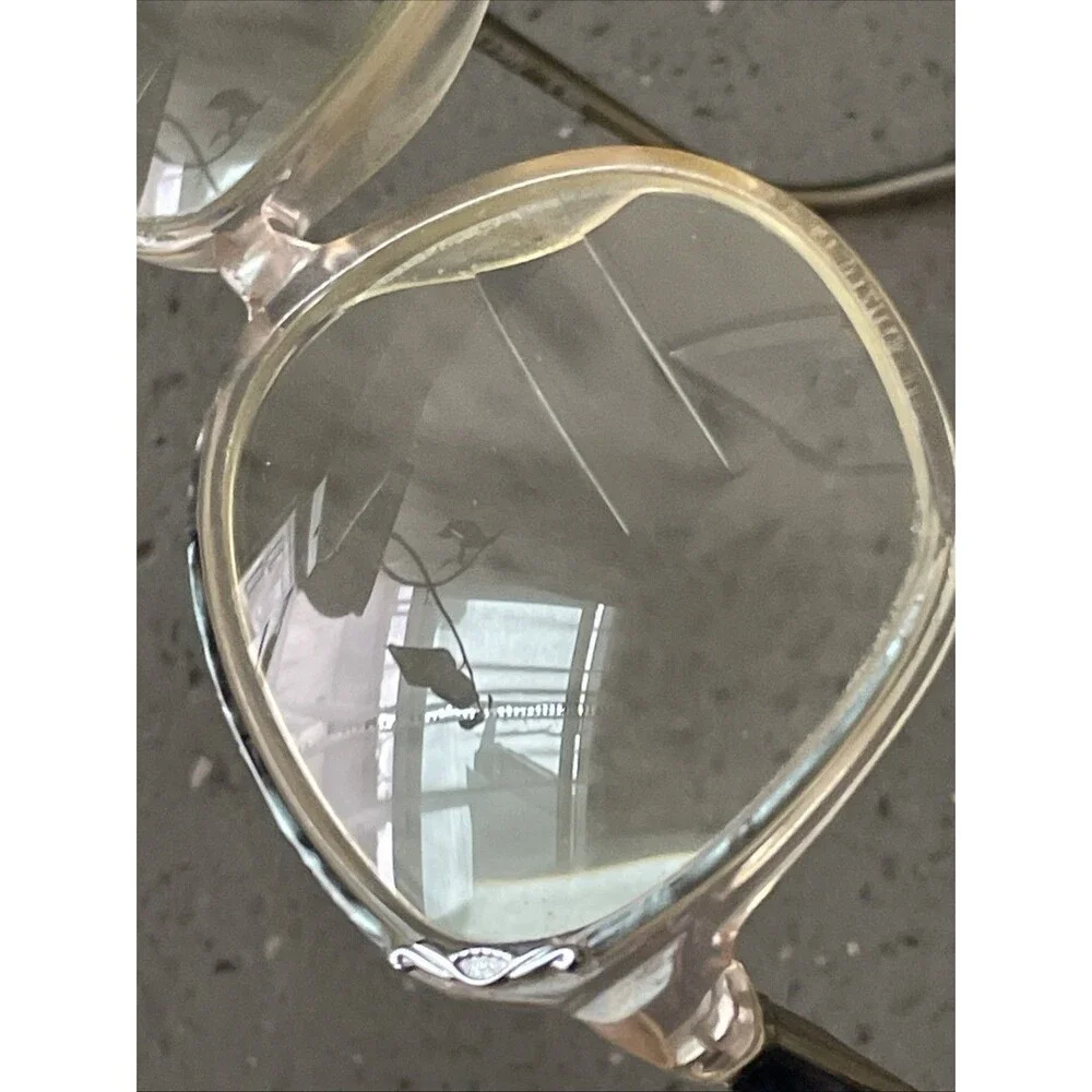 Marchon Blue Ribbon Eyeglasses Frames ONLY 53 14 130 Grey Marble Full rim Vtg